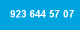 923 644 57 07 923 644 57 07